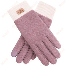 pink touch screen glove women